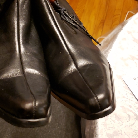 HYPE Leather Ankle Lace Up Boots Upper SZ 10B - Picture 4 of 8